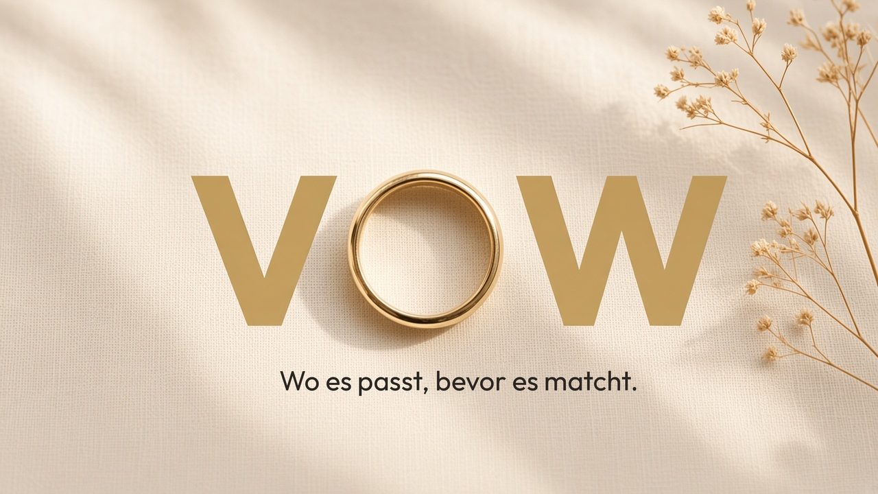 VOW – Wo es passt, bevor es matcht.